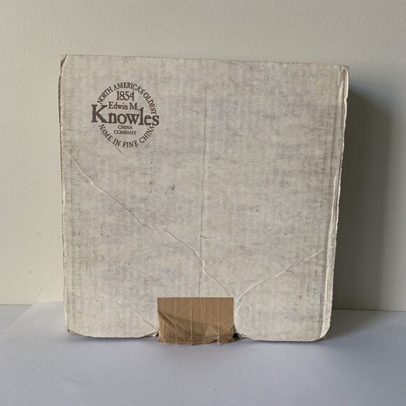 Knowles Peach Cobbler Collector Plate Old-Fashioned Favorites #3 Michael J Weber - Picture 7 of 12